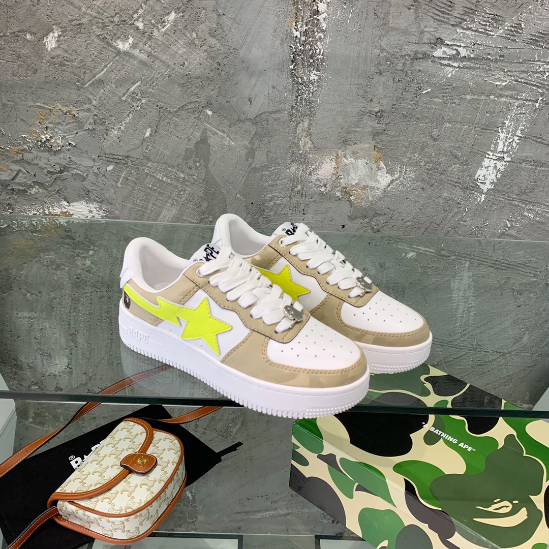Men Women B*ape Top Sneaker