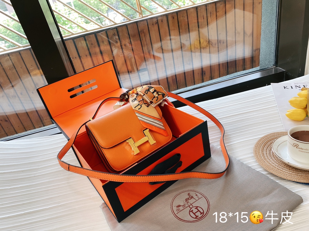 H*ermes Top Bag 18*15CM