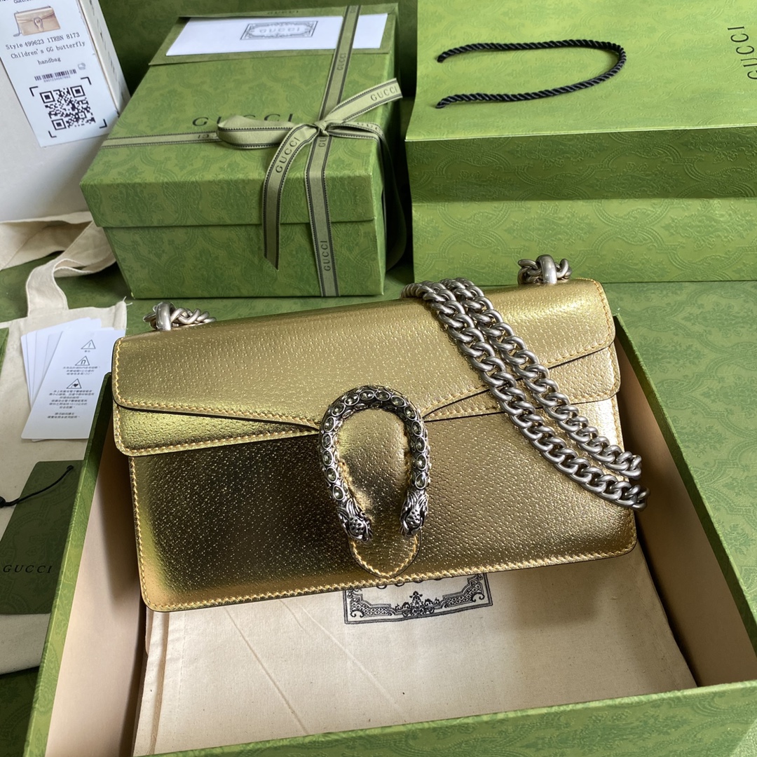 G*ucci Bag Top Quality 25*13.5*7CM
