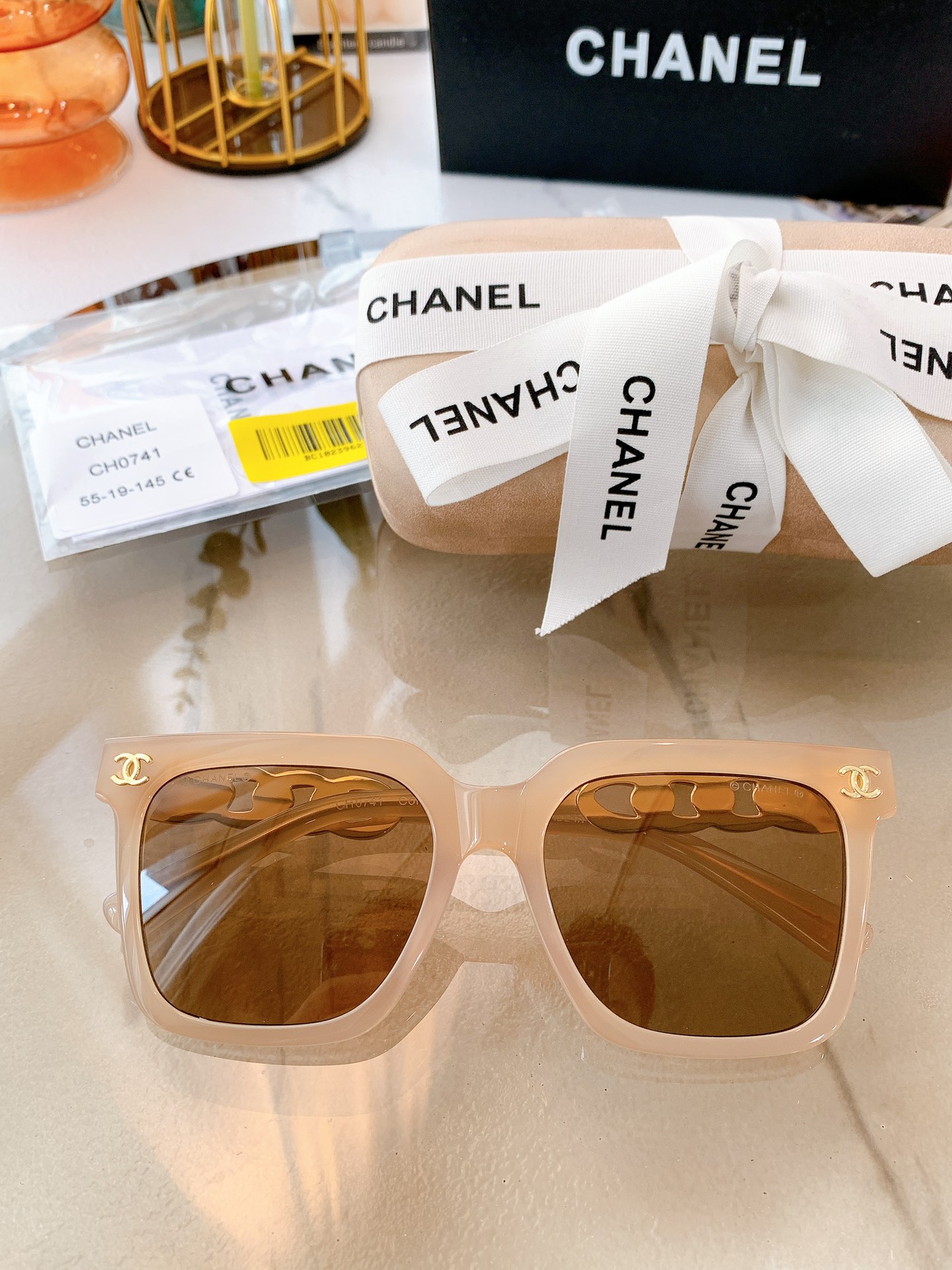 C*hanel Glasses Top