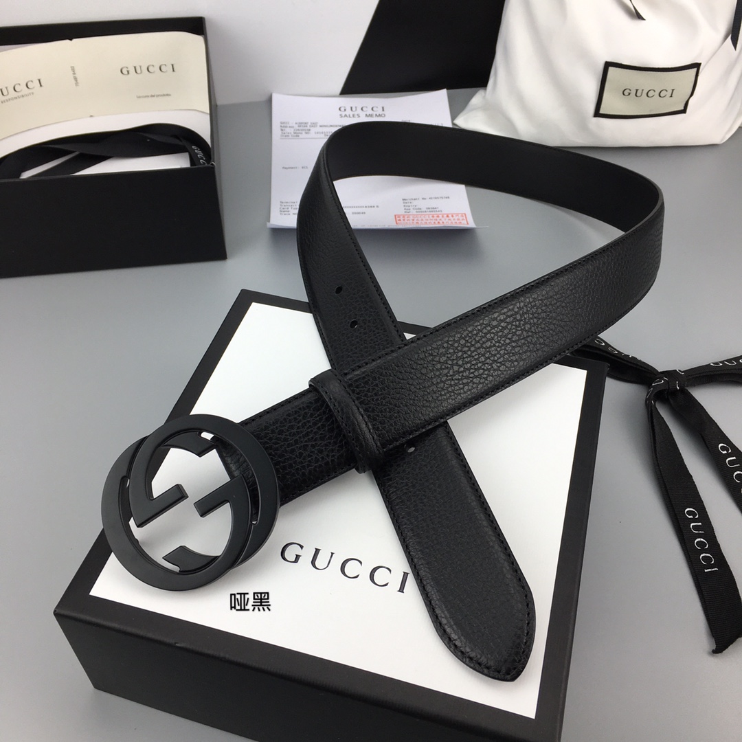 G*ucci Belts Top Version 4.0 cm