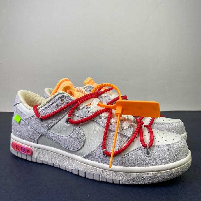 from O*ff-W*hite x Nike Dunk Low