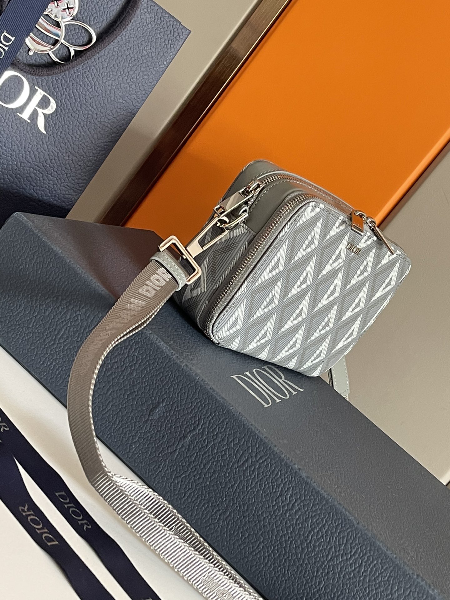 D*ior Bag Top Quality 17*12.5*5CM