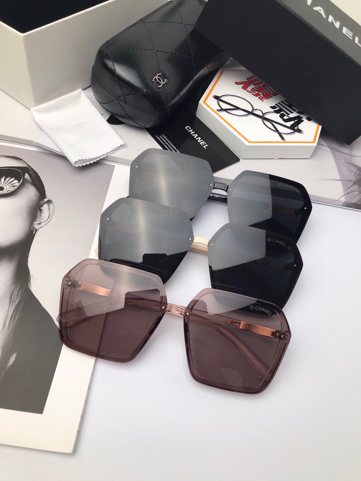 C*hanel Glasses Top