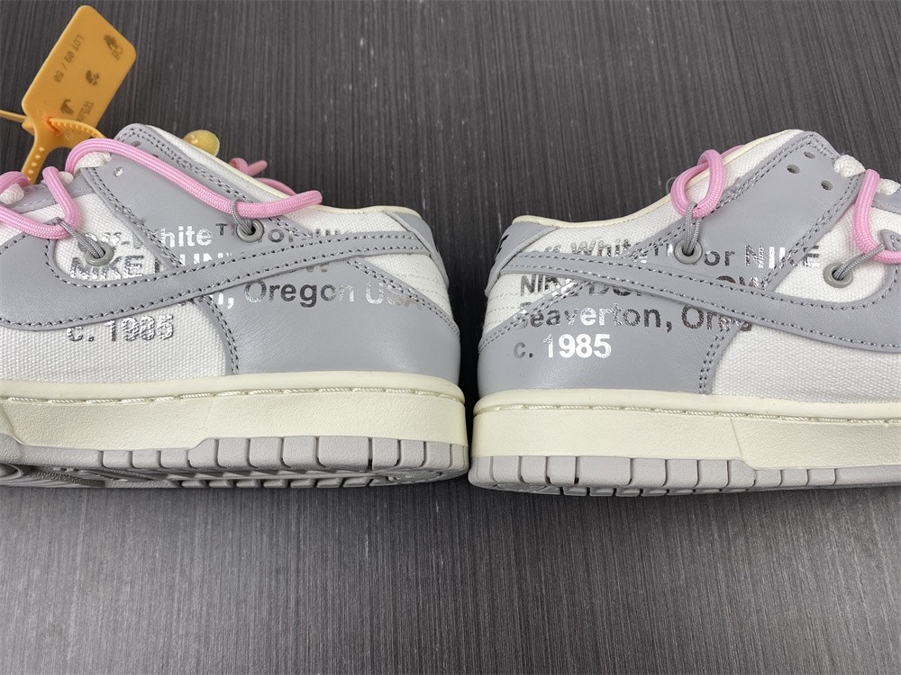 from O*ff-W*hite x Nike Dunk Low