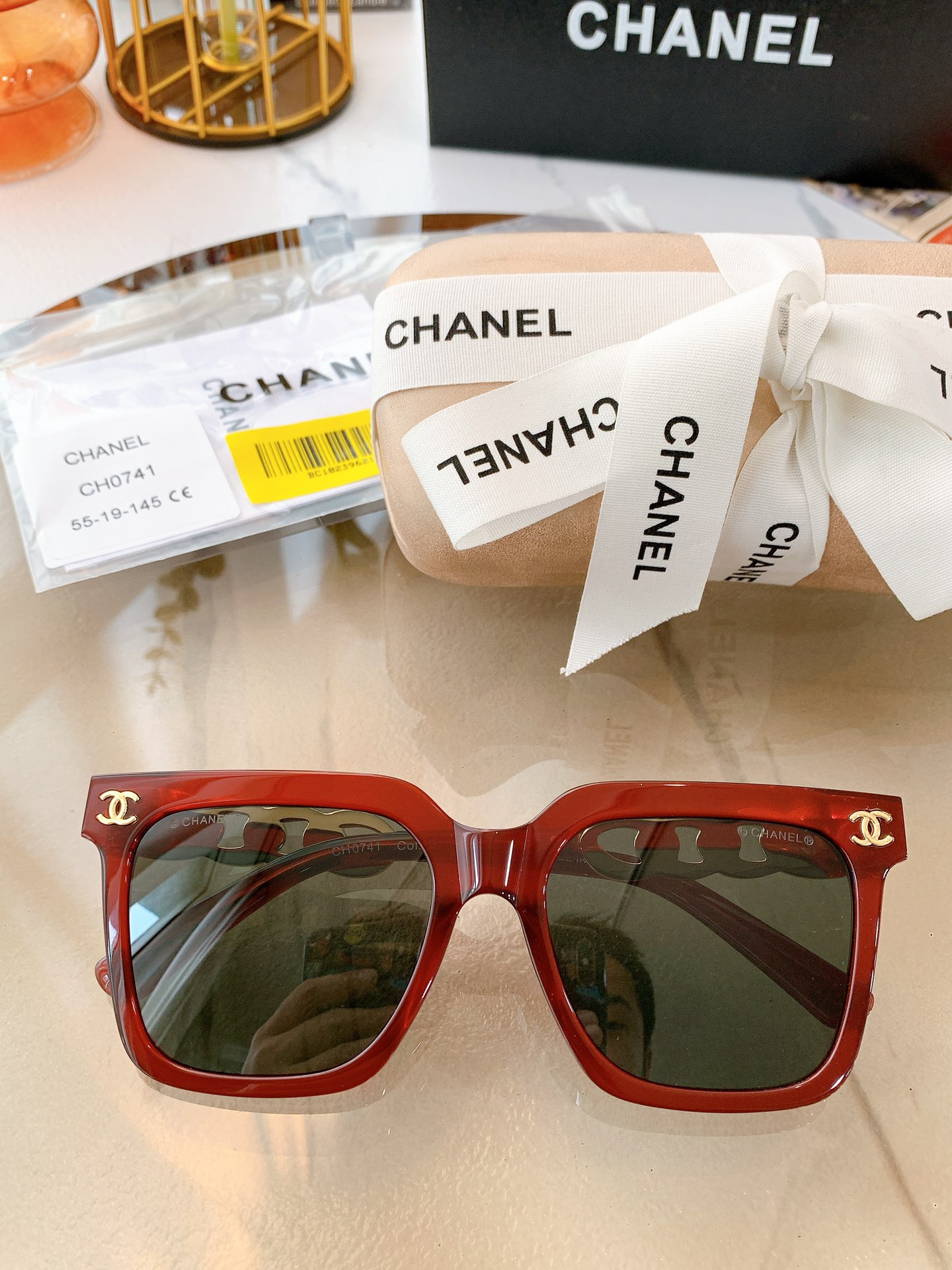 C*hanel Glasses Top