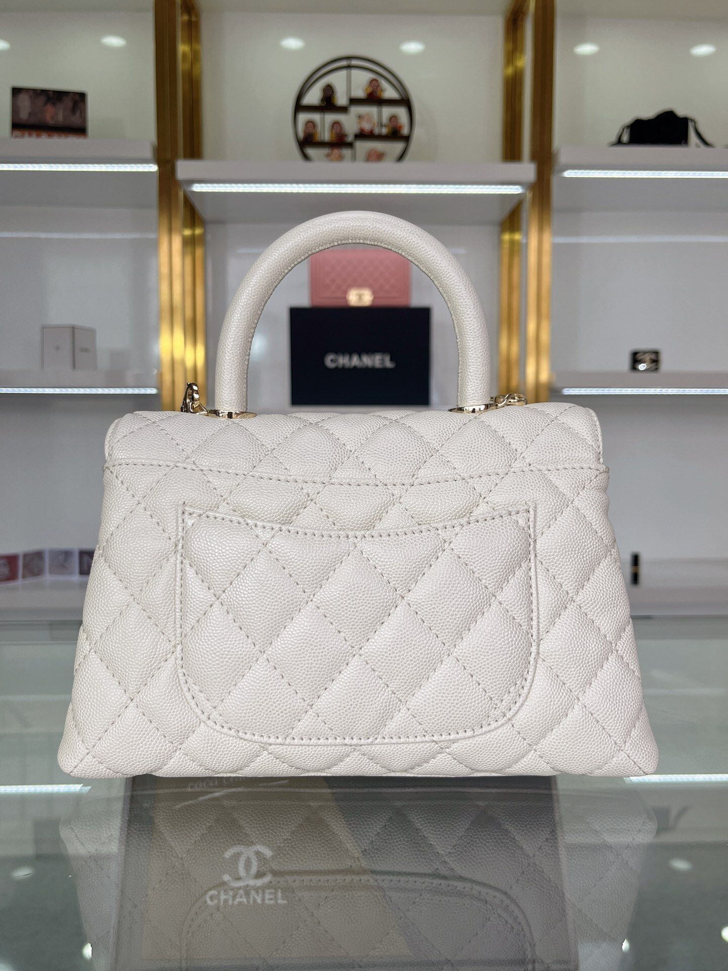 C*hanel Top Bag 14*24*10CM