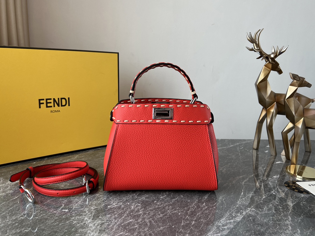 F*endi Bag Top Quality 23*11*18CM