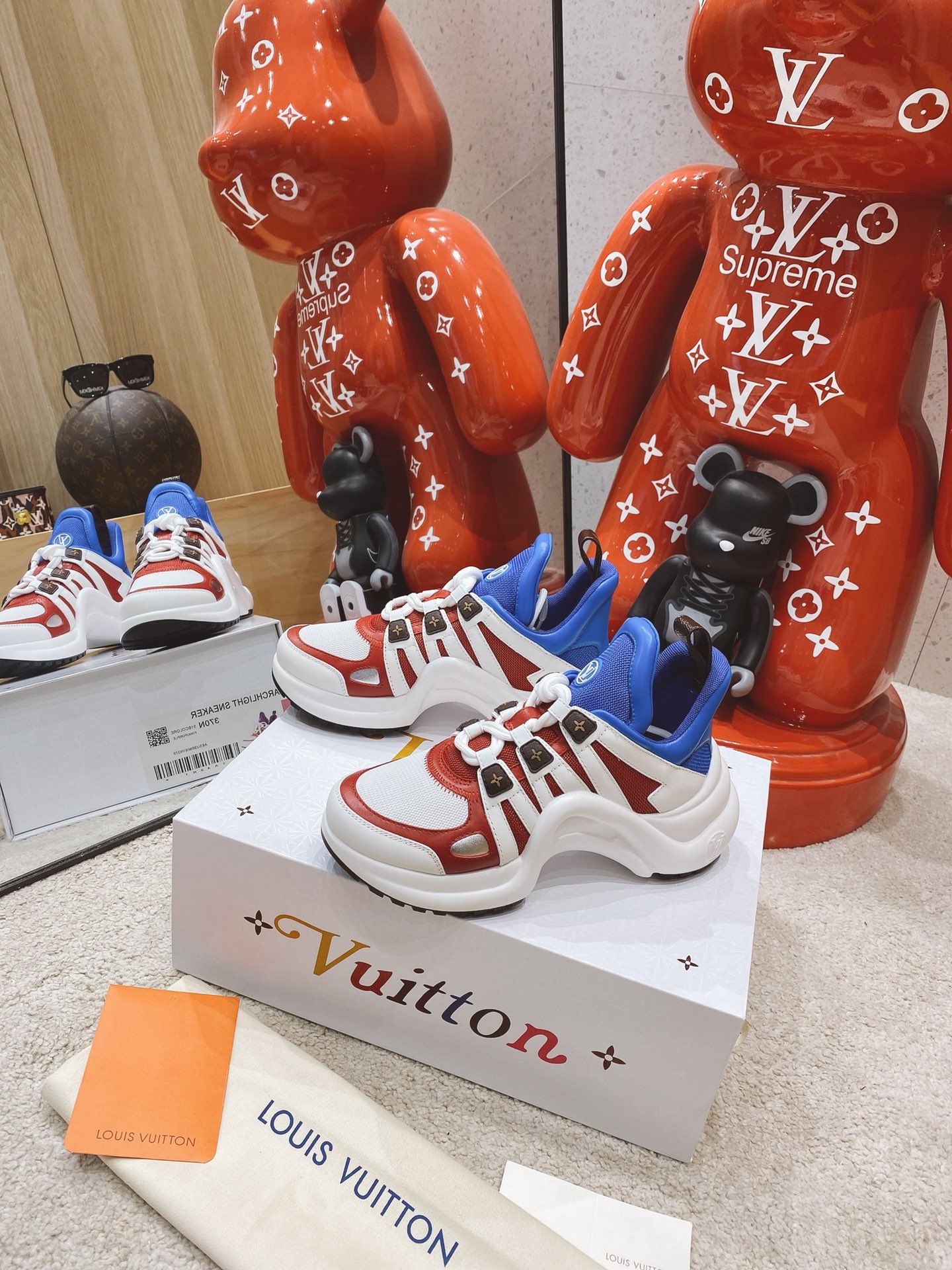 Women L*ouis V*uitton Top Sneaker Top Sneaker