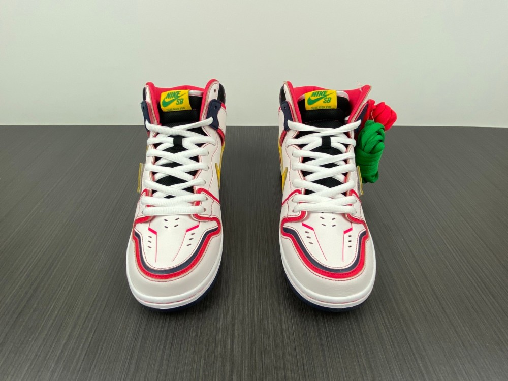 from Gundam x Nike SB Dunk High DH7717-100