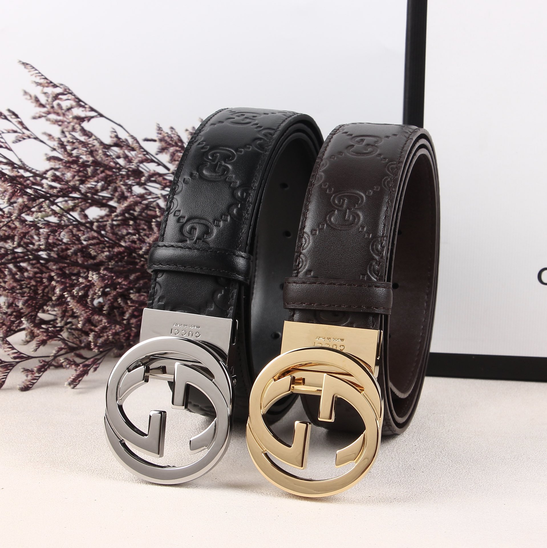 G*ucci Belts Top Version 35MM