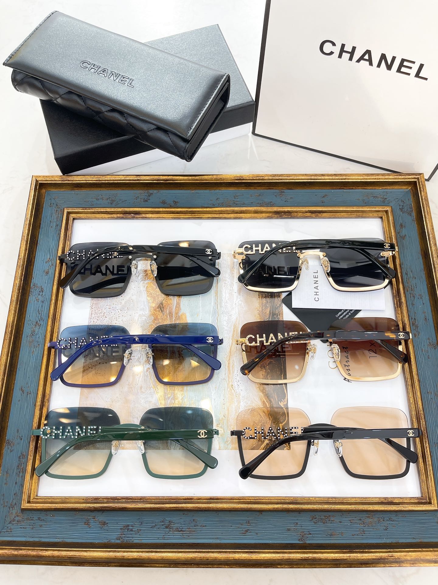 C*hanel Glasses Top