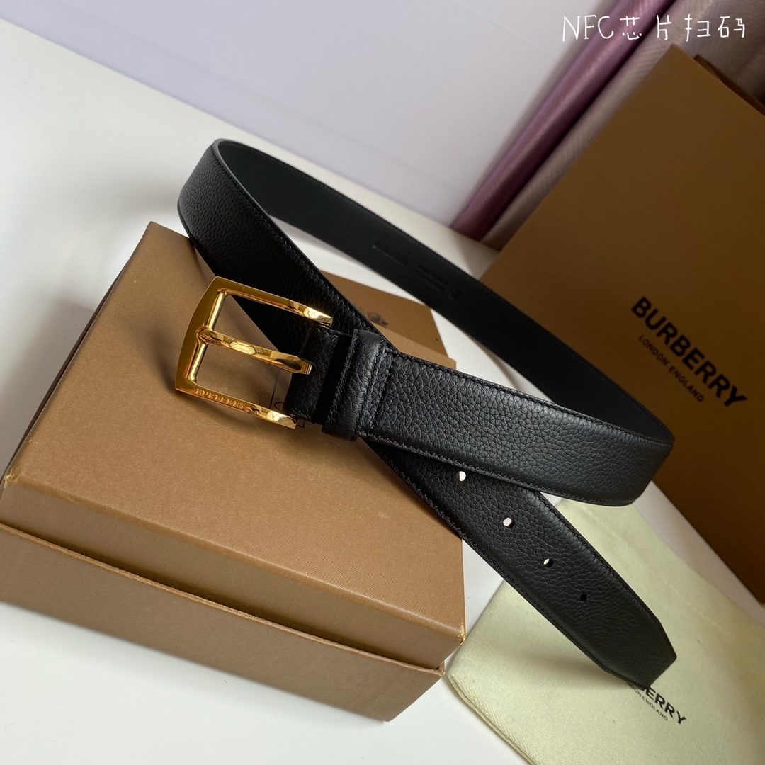 B*urberrry Belts Top Quality 35mm