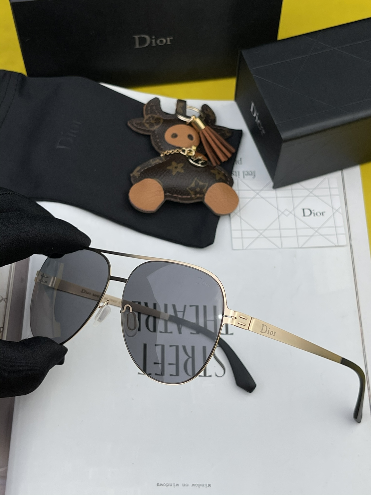 D*ior Glasses Top