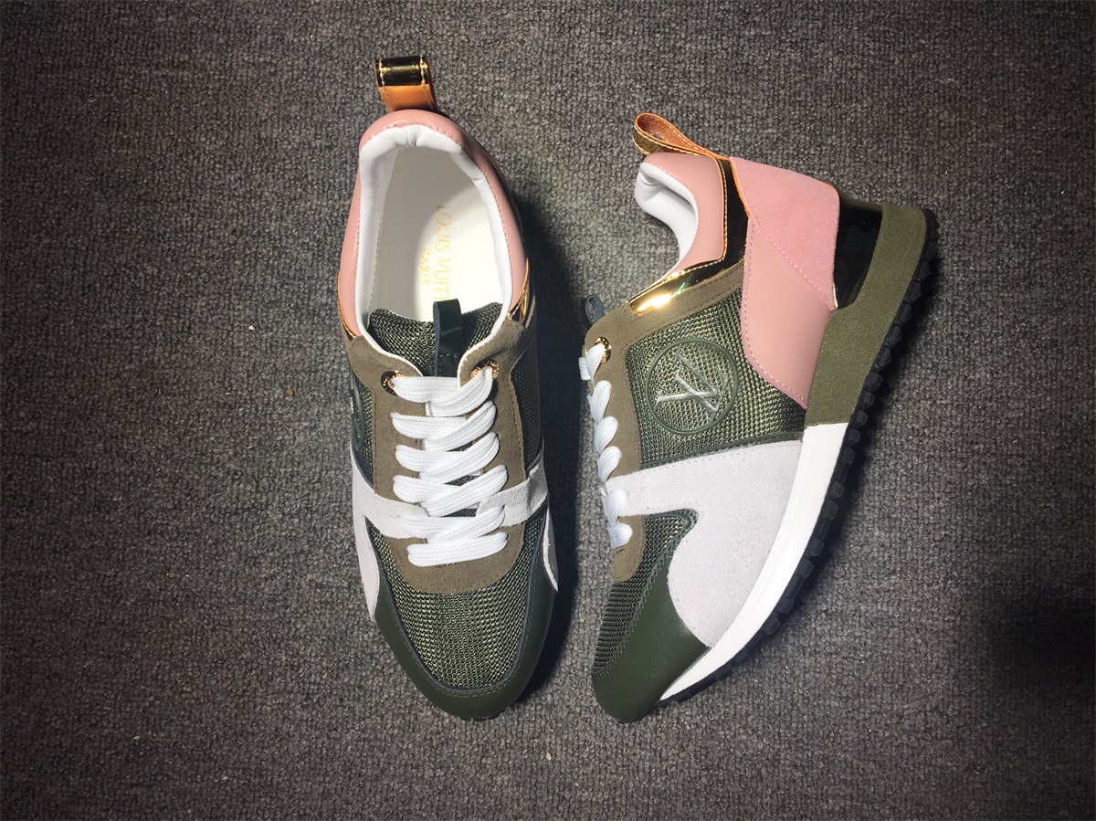 Women L*ouis V*uitton Run Away Top Sneaker