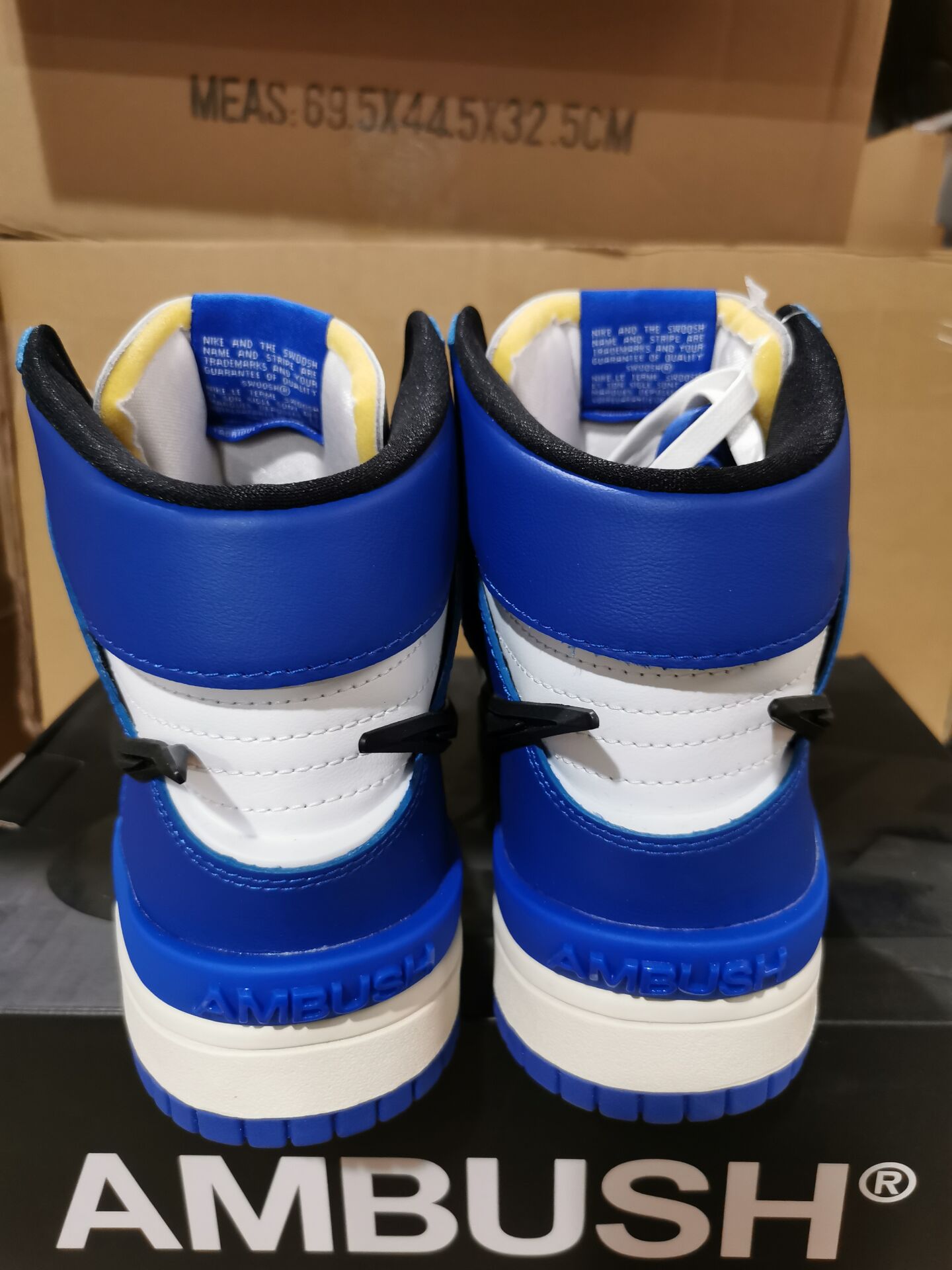 from AMBUSH x Nike Dunk High CU7544-102