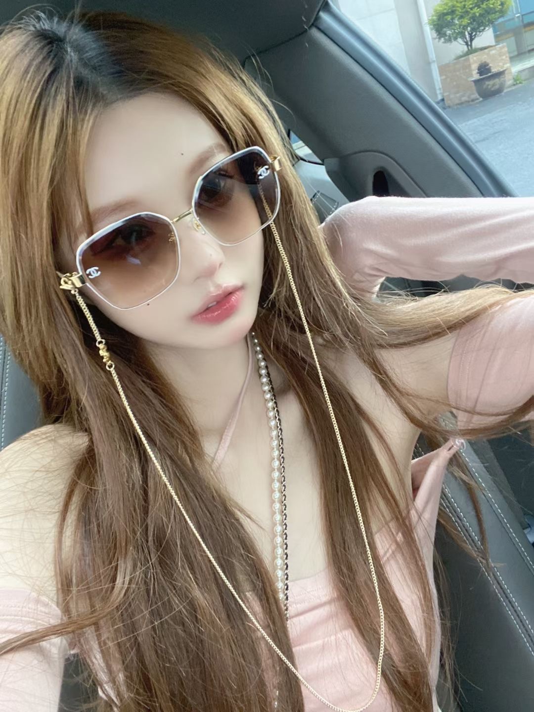 C*hanel Glasses Top