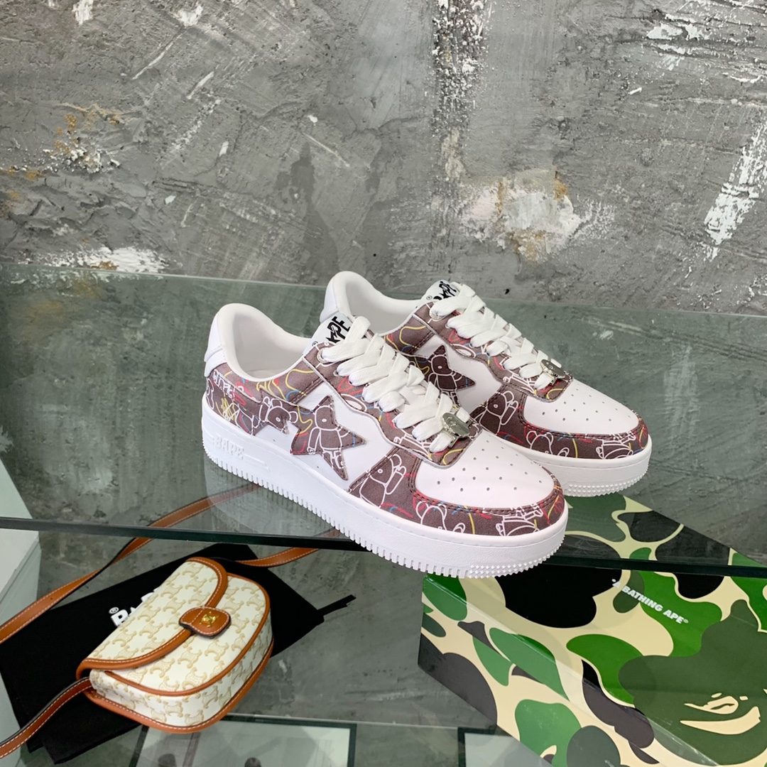 Men Women B*ape Top Sneaker