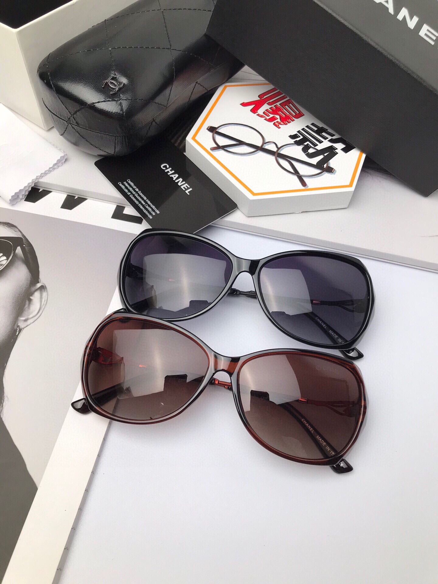 C*hanel Glasses Top