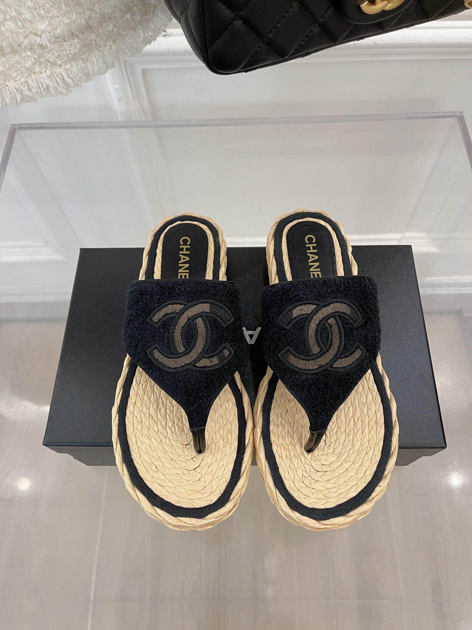 Women C*hanel Top Sandals
