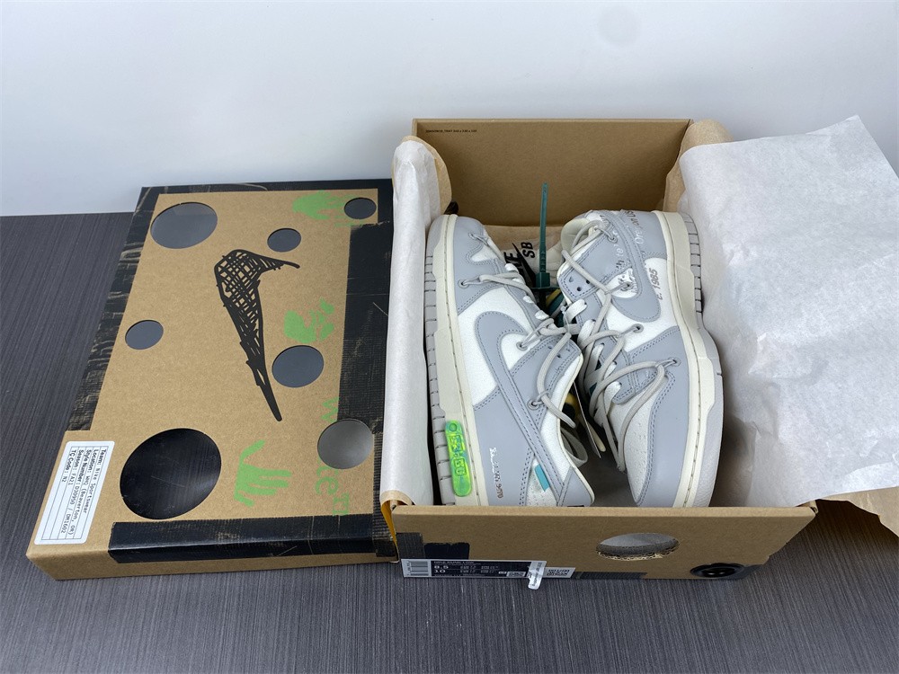 from O*ff-W*hite x Nike Dunk Low