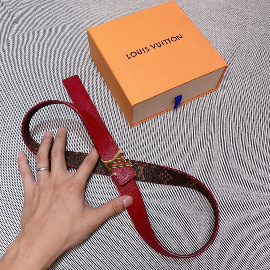 L*ouis V*uitton Belts Top Quality 30MM