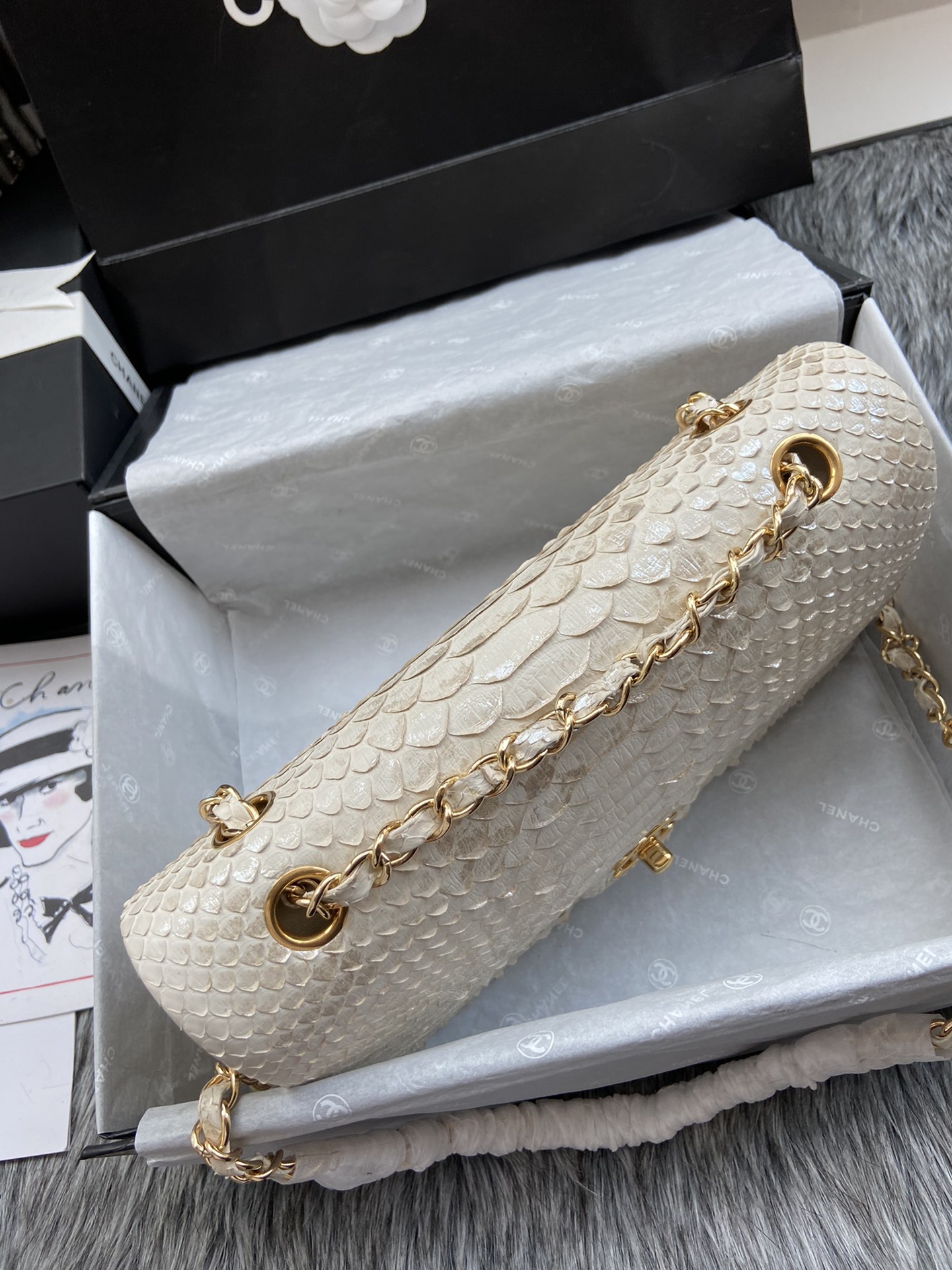 C*hanel Top Bag 25.5*7*16CM
