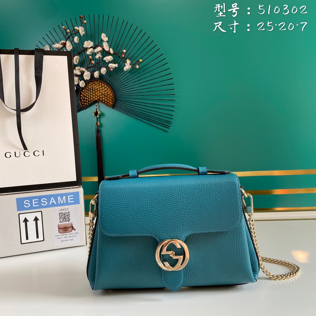 G*ucci Bag Top Quality 25*20*7cm