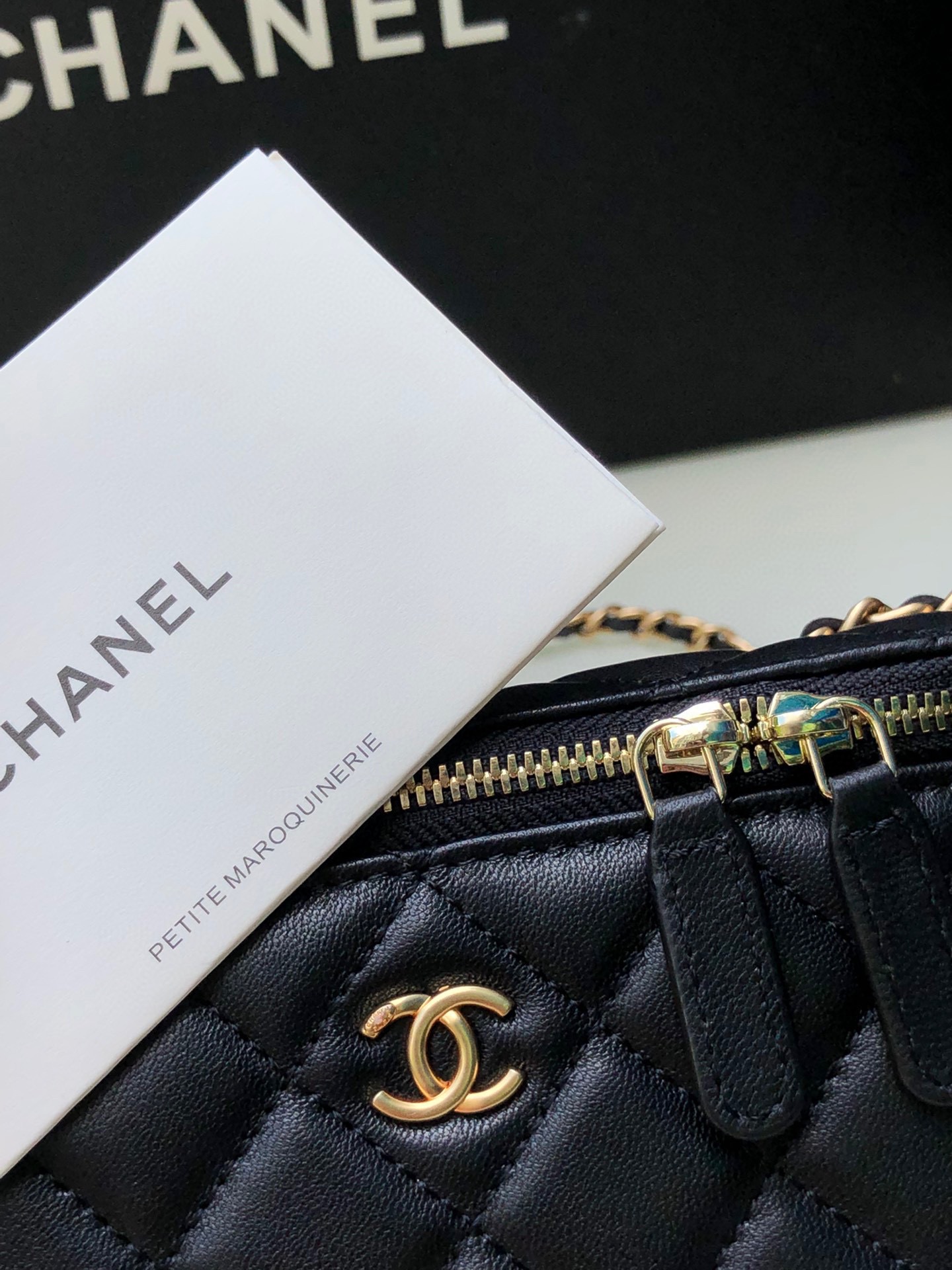C*hanel Top Bag 17*9.5*8CM