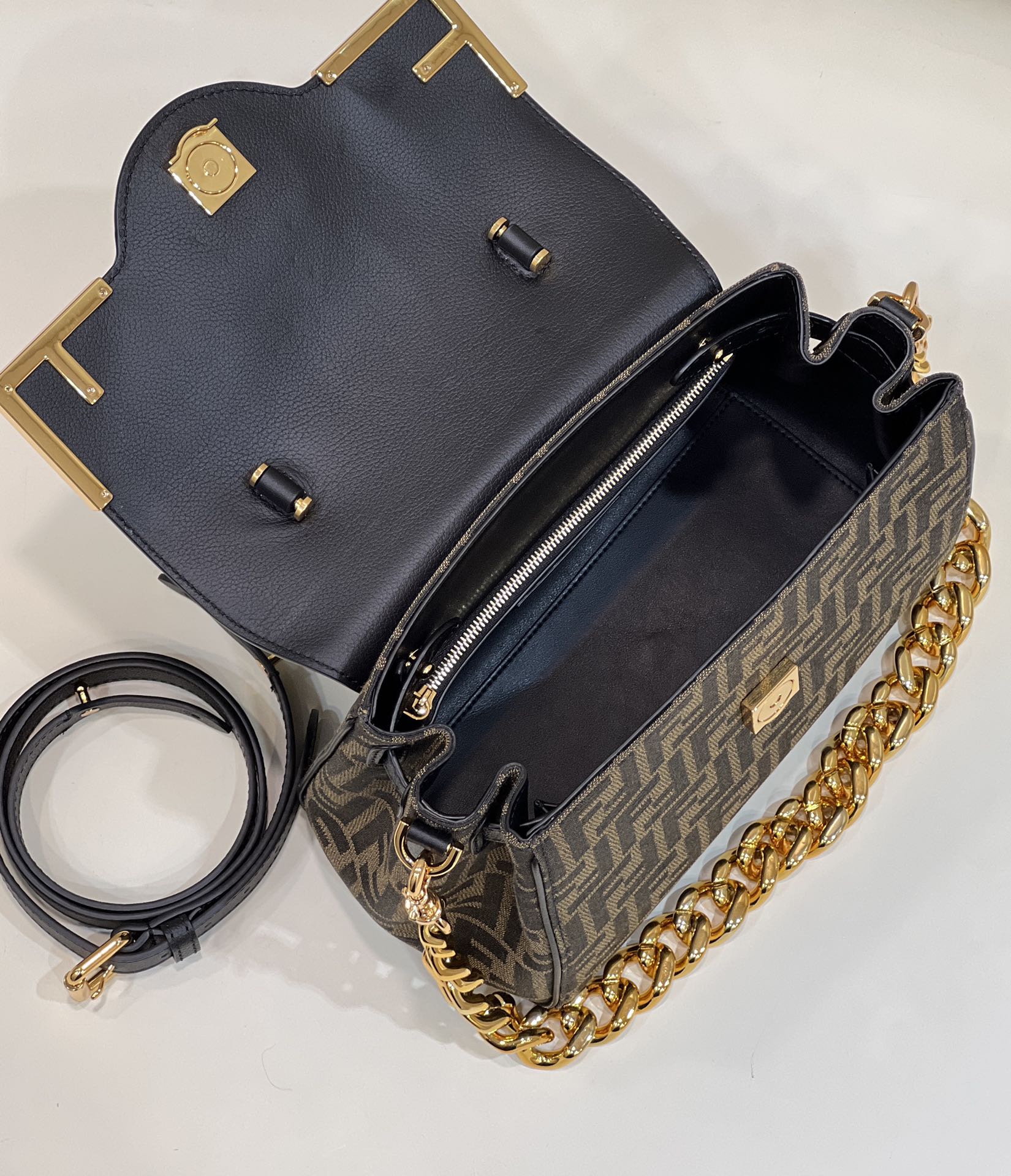 F*endi Bag Top Quality 25*15*22CM