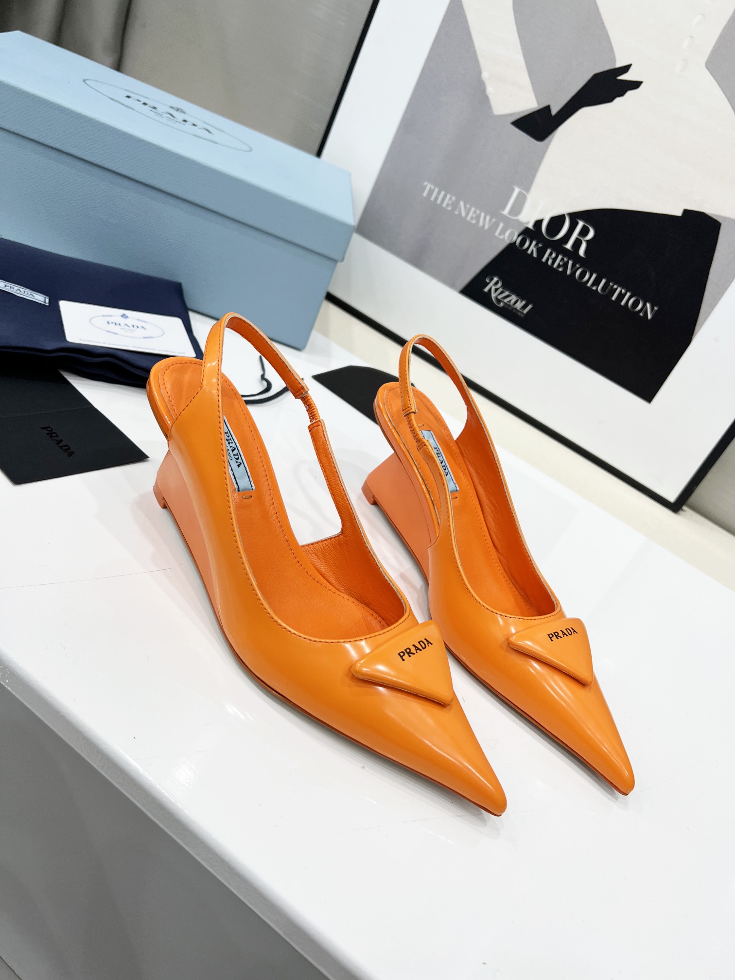 Women P*rada Top Sandals