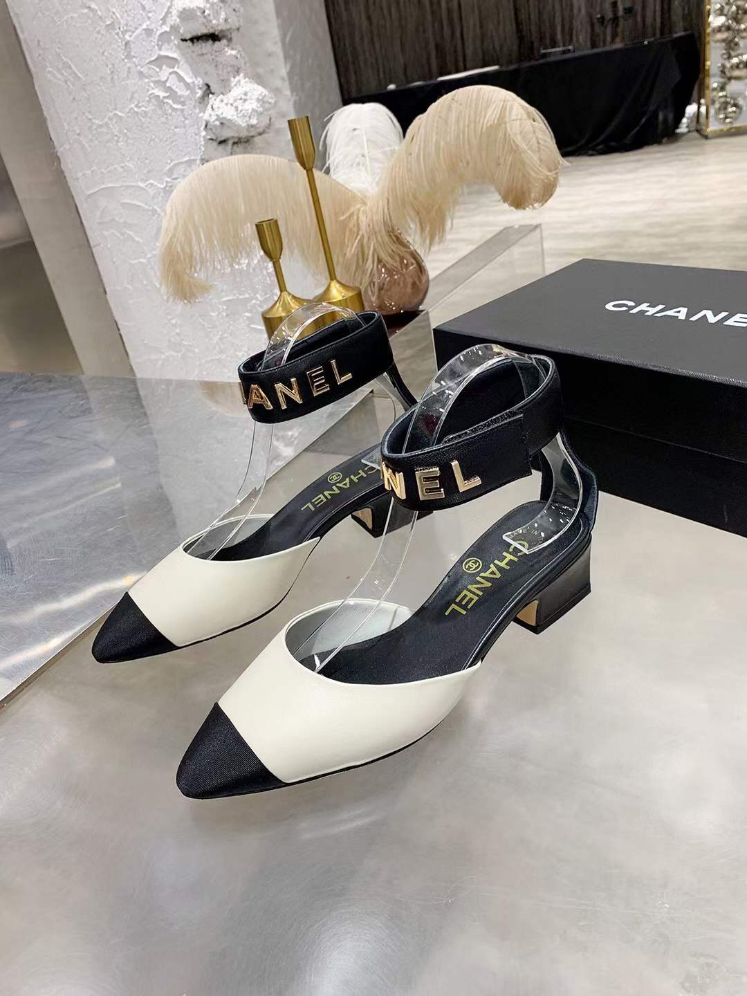 Women C*hanel Top Sandals