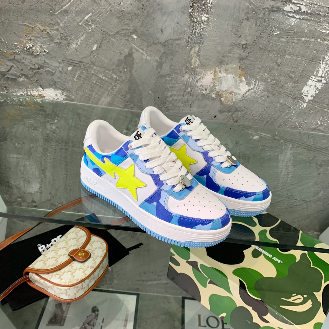 Men Women B*ape Top Sneaker