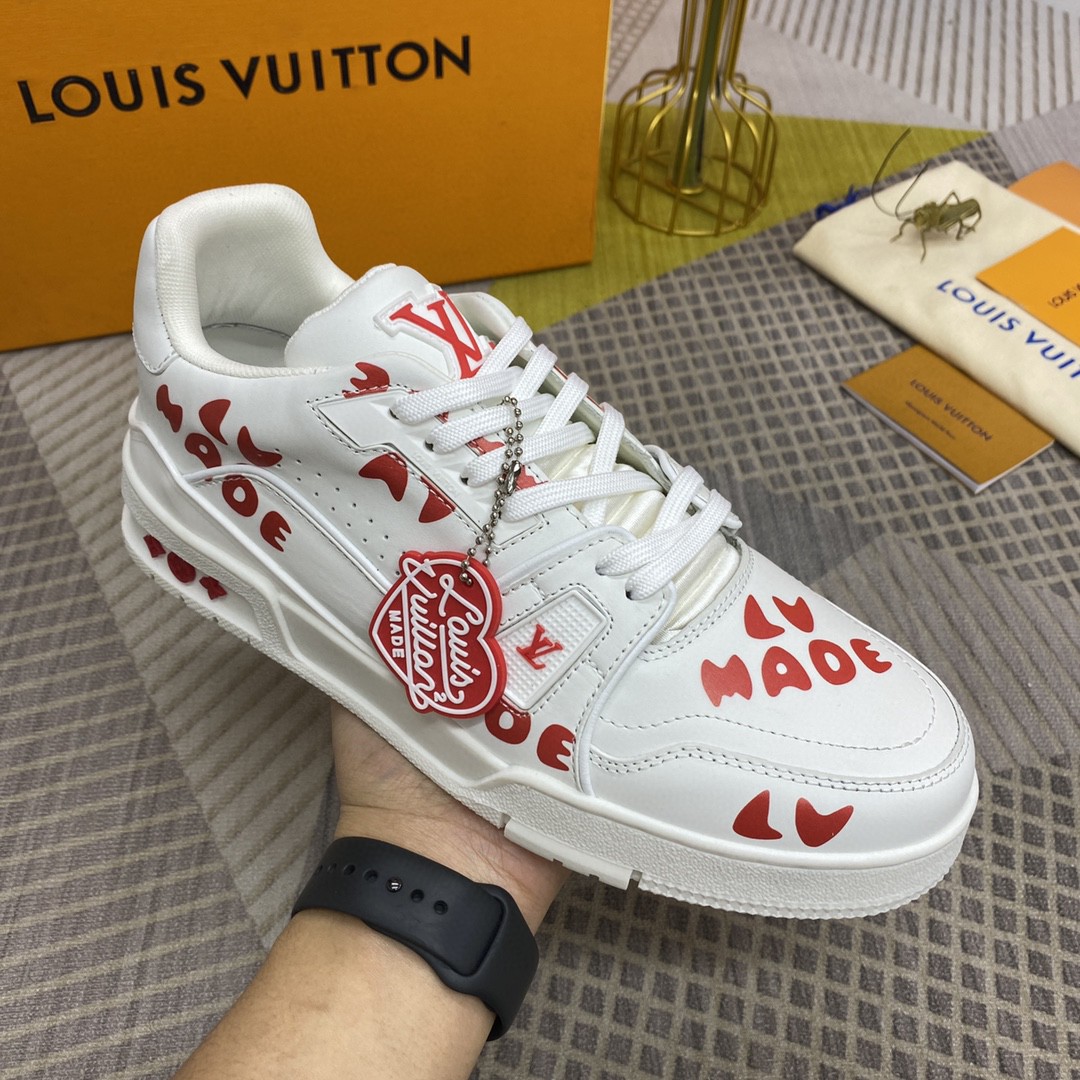 Men Women L*ouis V*uitton Top Sneakers