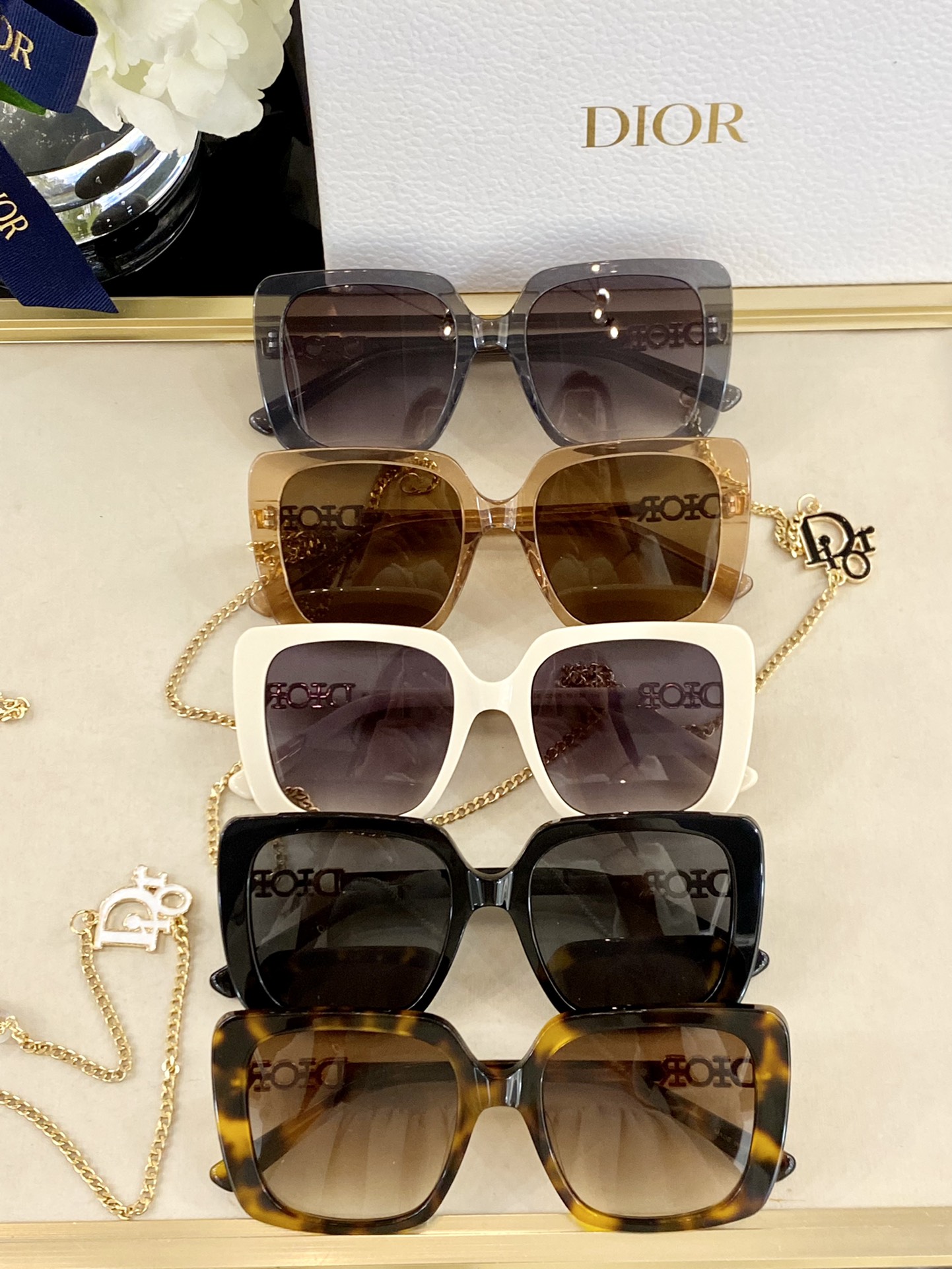 D*ior Glasses Top