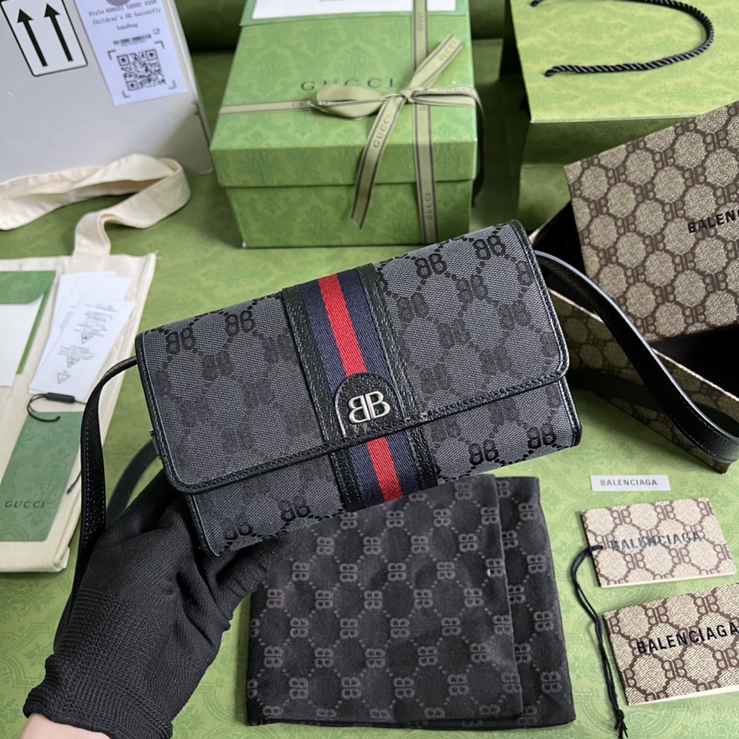 G*ucci Bag Top Quality 18.8*10.9*3.3CM