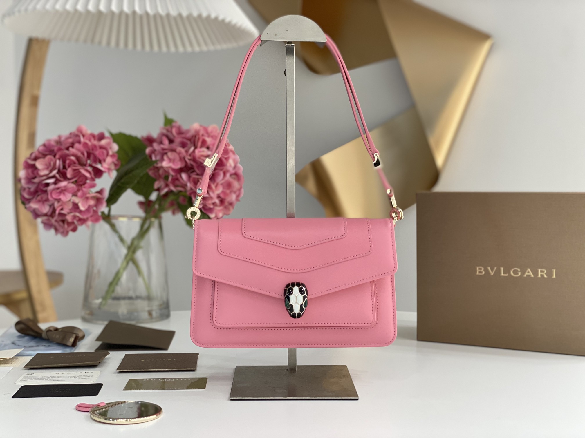 B*vlgari Bag Top Quality 22*15*4.5CM