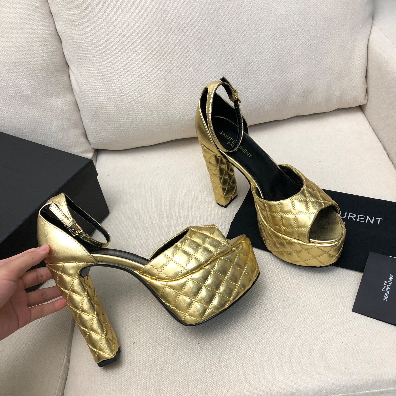 Women Y*SL Top Quality High Heels