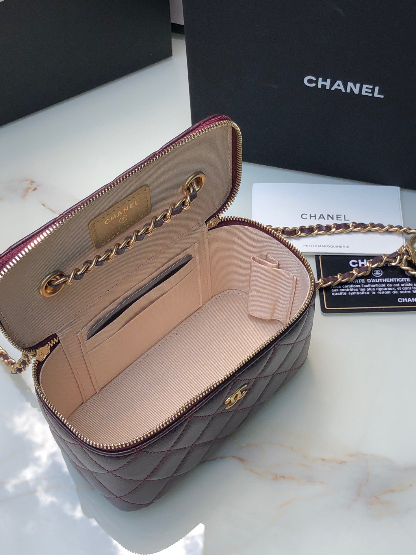 C*hanel Top Bag 17*9.5*8CM