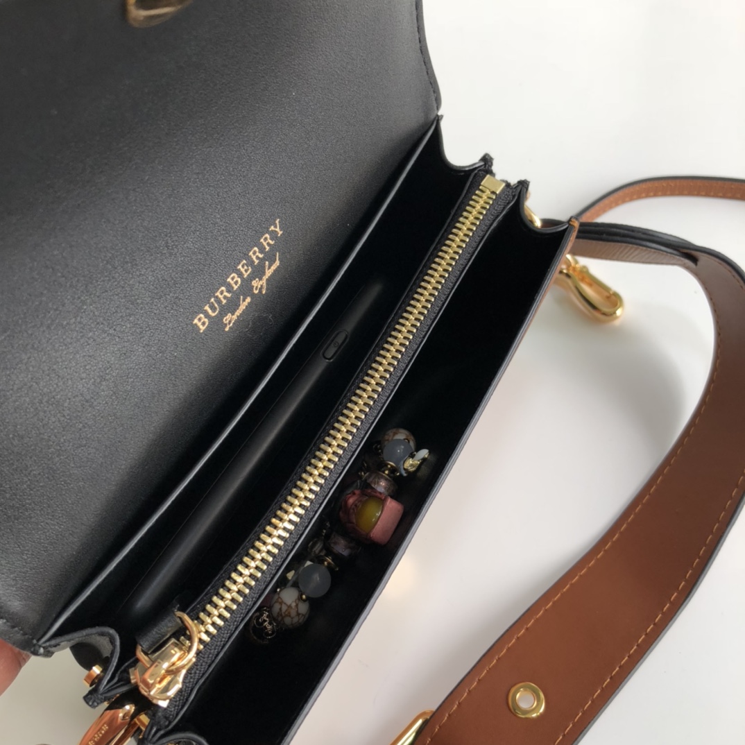 B*urberry Bag Top Quality 19.5*5*12CM