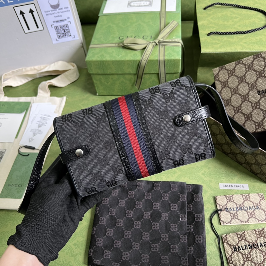 G*ucci Bag Top Quality 18.8*10.9*3.3CM
