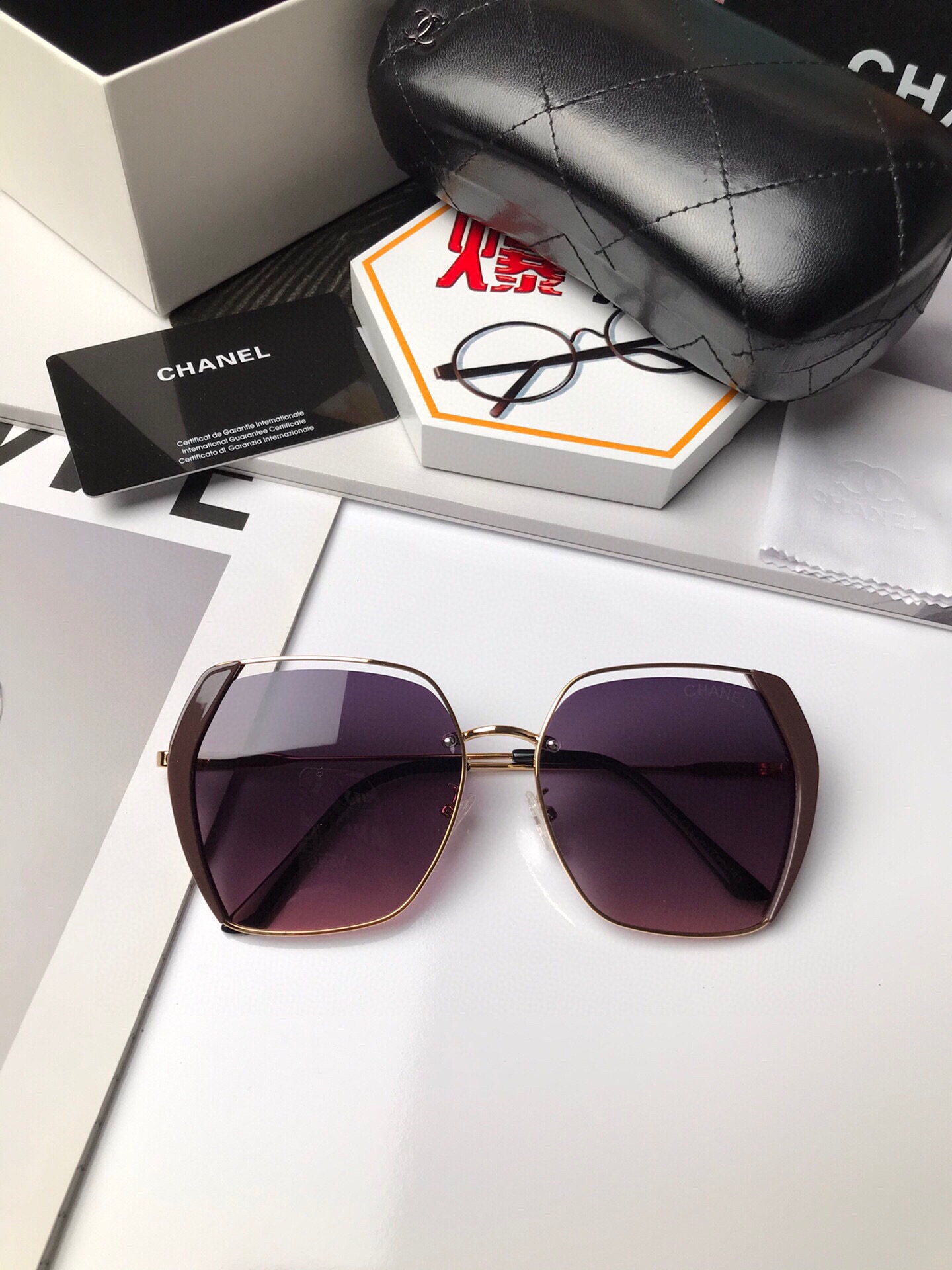 C*hanel Glasses Top
