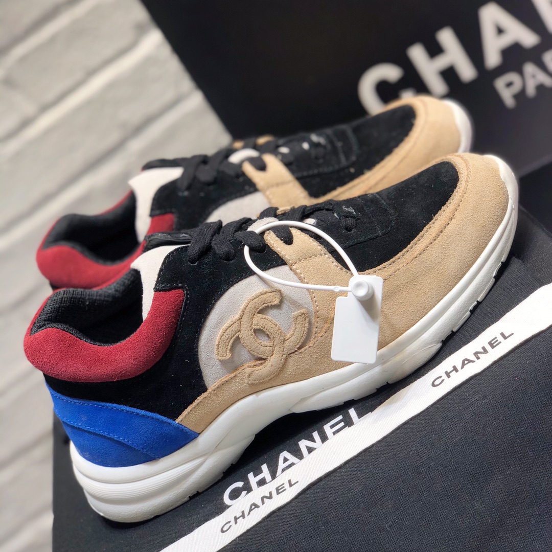 Men Women C*hanel Top Sneaker