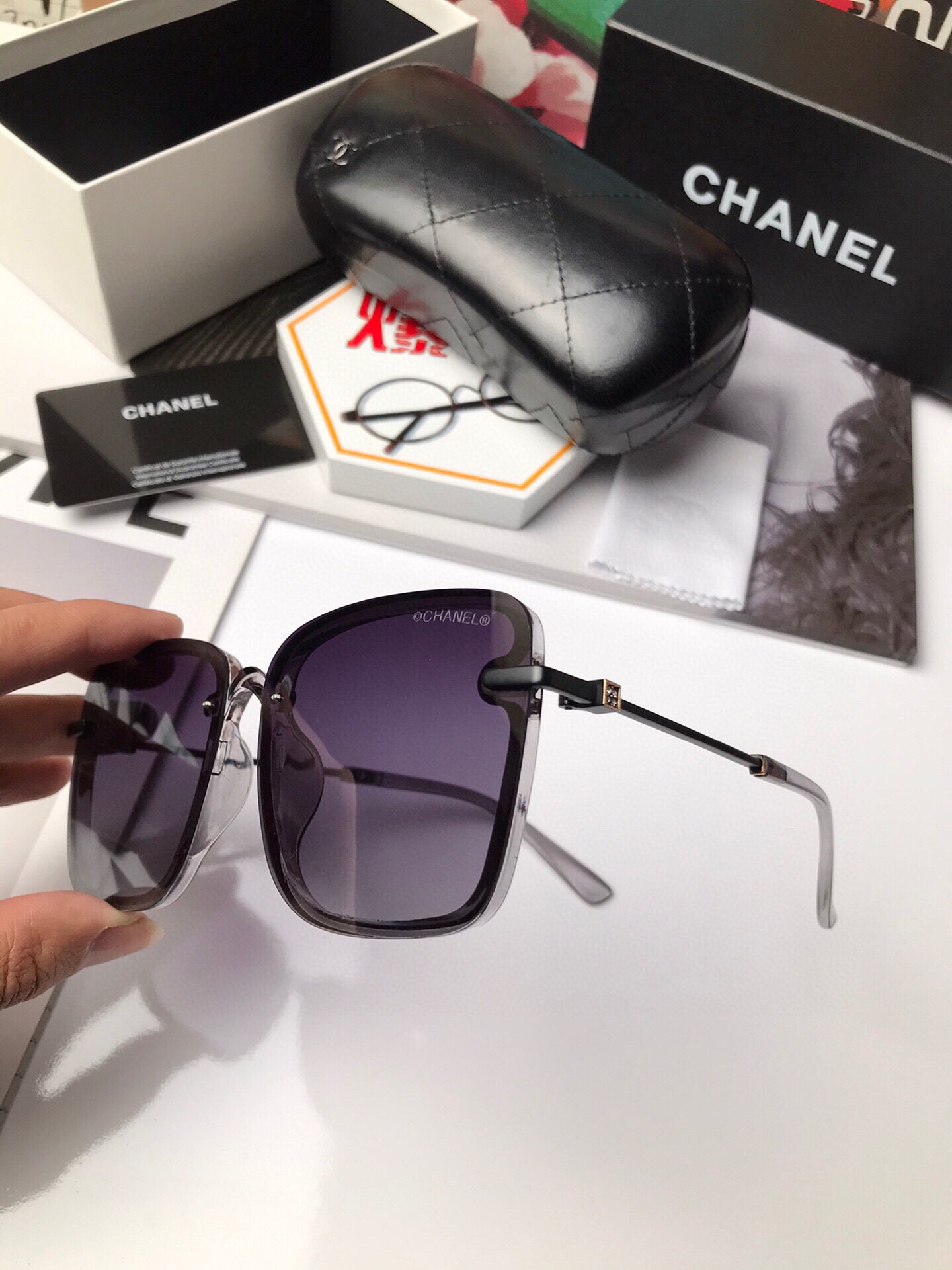 C*hanel Glasses Top