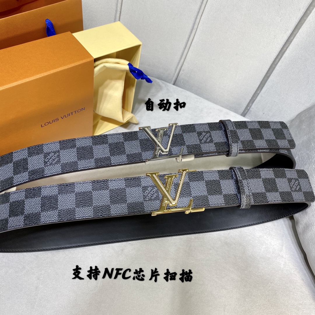 L*ouis V*uitton Belts Top Quality 40MM