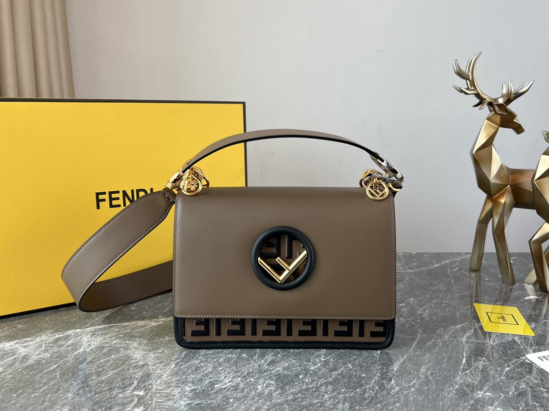 F*endi Bag Top Quality 25*11*19CM