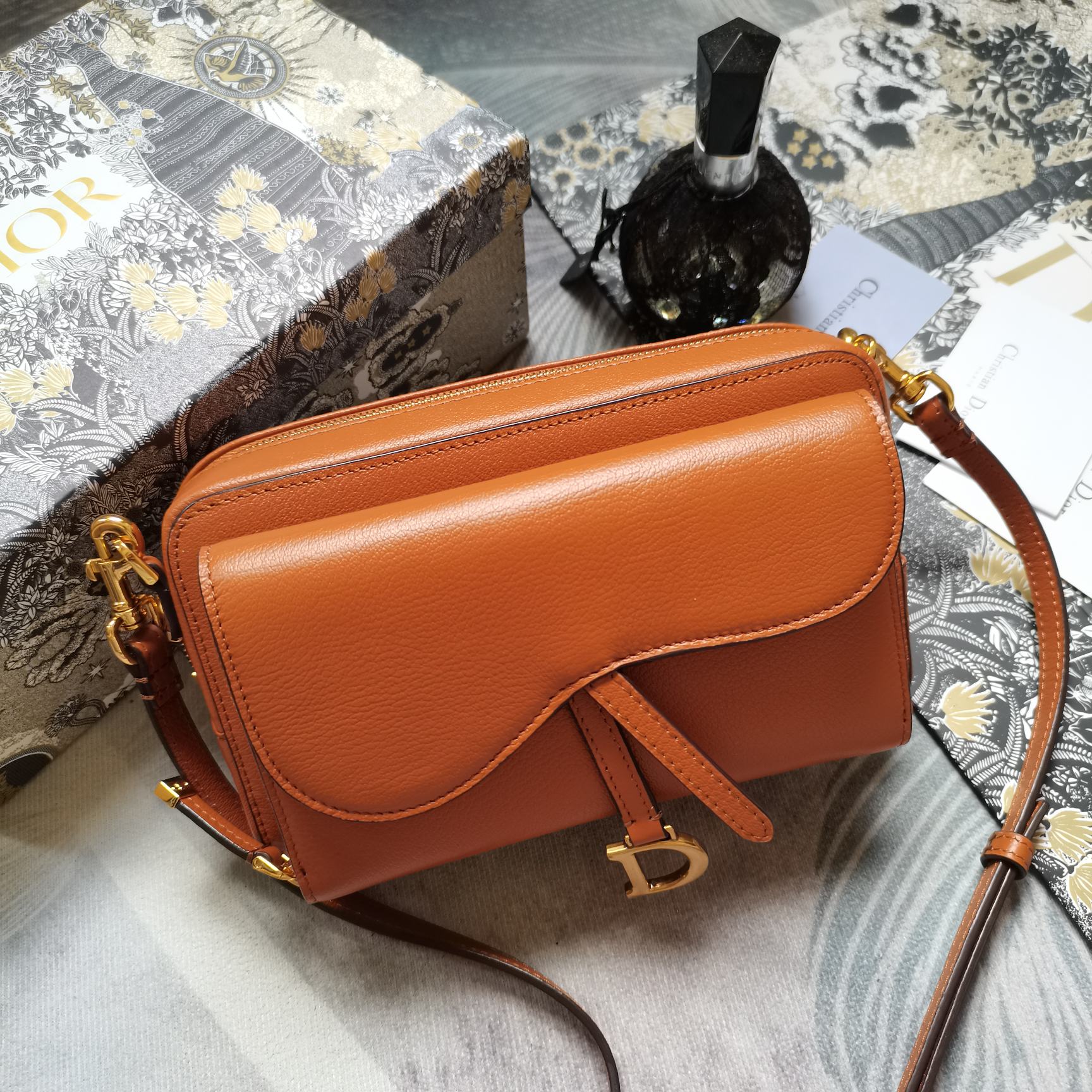 D*ior Bag Top Quality 19*10.5*5CM