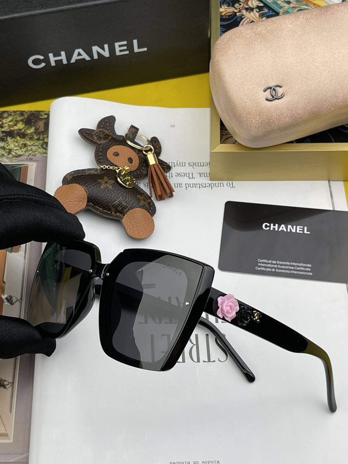 C*hanel Glasses Top