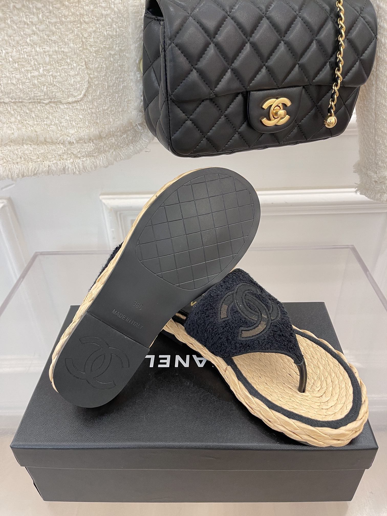 Women C*hanel Top Sandals