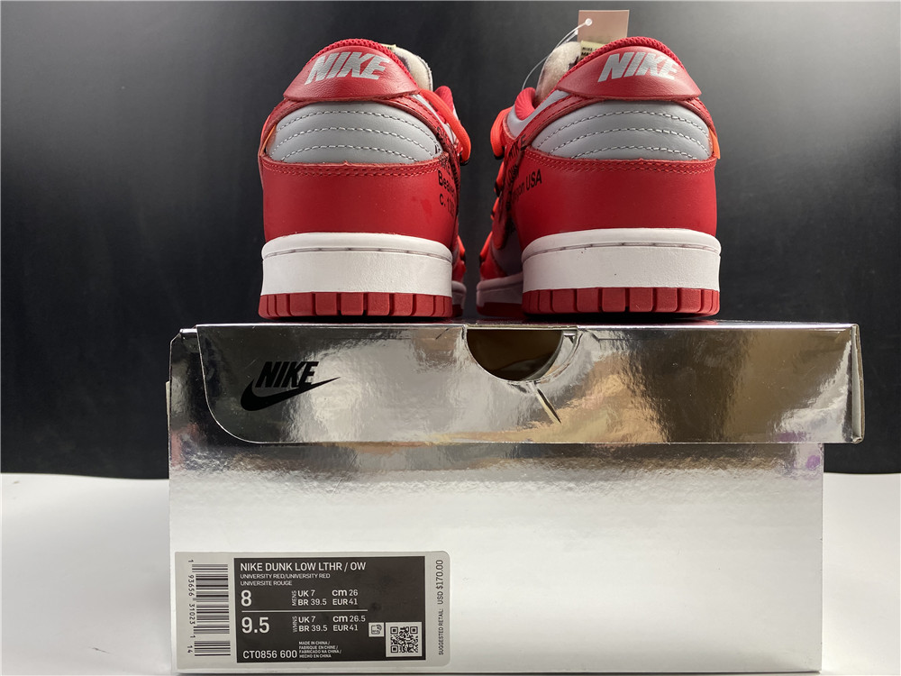from O*FF-W*HITE x Nike Dunk Low CT0856-600